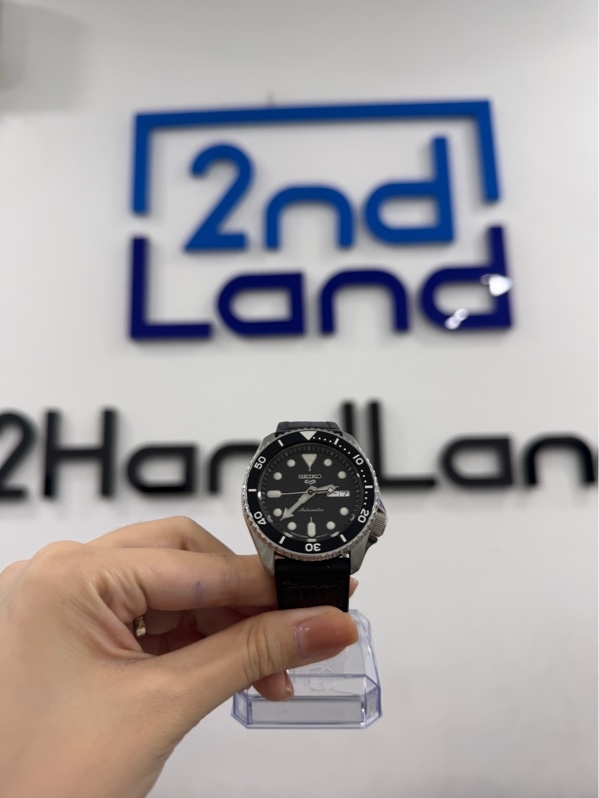 Đồng hồ Seiko 5 Sports SRPD55K2 - Màu bạc - Ngoại hình 98% - Kèm Box