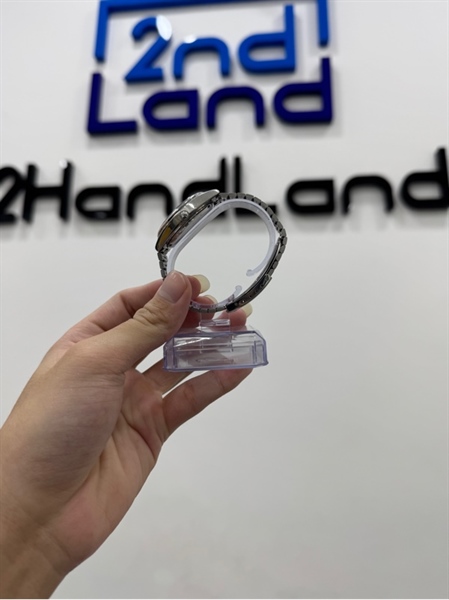 Đồng hồ Seiko 7546 7100 G1 Type II - 35mm - Màu bạc mặt xanh dương - Ngoại hình 97% - Body 2