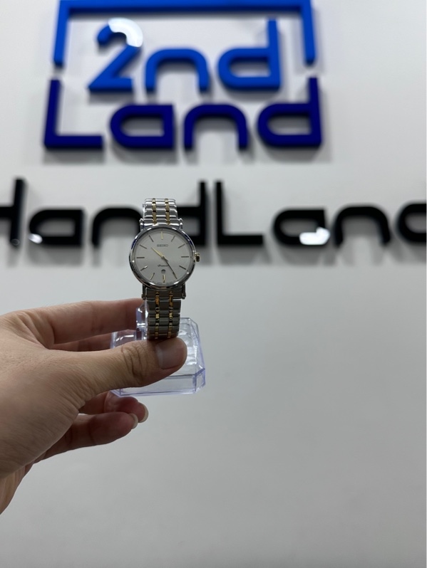 Đồng hồ Seiko Premier SXB438P1 - 30.5mm - Màu bạc - Ngoại hình 99% - Fullbox