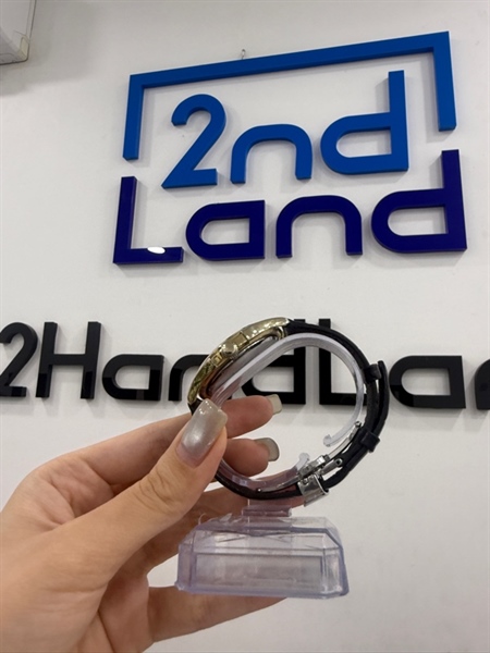 Đồng hồ Seiko SGEF72P1 - Màu vàng - Ngoại hình 97% - Viền trầy , phai màu , dây thay , khóa thay - Body 1