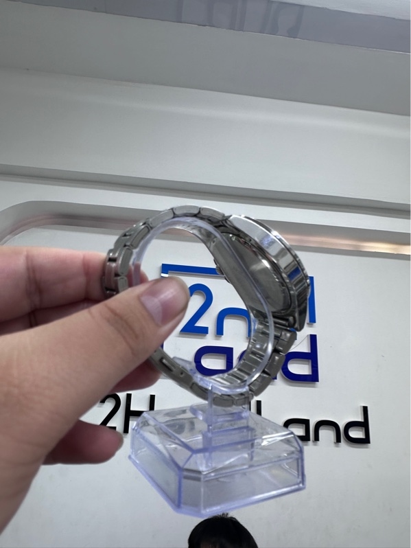 Đồng hồ Seiko SKS625P1 - 43mm - Màu bạc xanh - Ngoại hình 98% - Kính trầy - Body