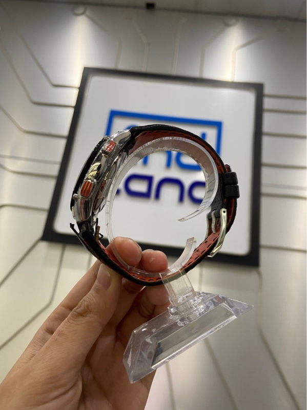Đồng hồ SEIKO Sportura H023-00C0 - Màu bạc - Ngoại hình: 98% - Dây da nứt - Body