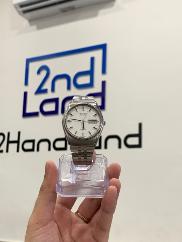 Đồng hồ Seiko type 2 7546-8080 - Màu bạc - Ngoại hình: 97% - Trầy kính - Body