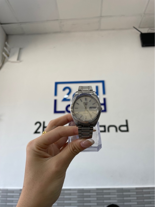 Đồng hồ Sekio SNX993K1 - Màu bạc - Ngoại hình: 98% - Box, kèm mắt nối