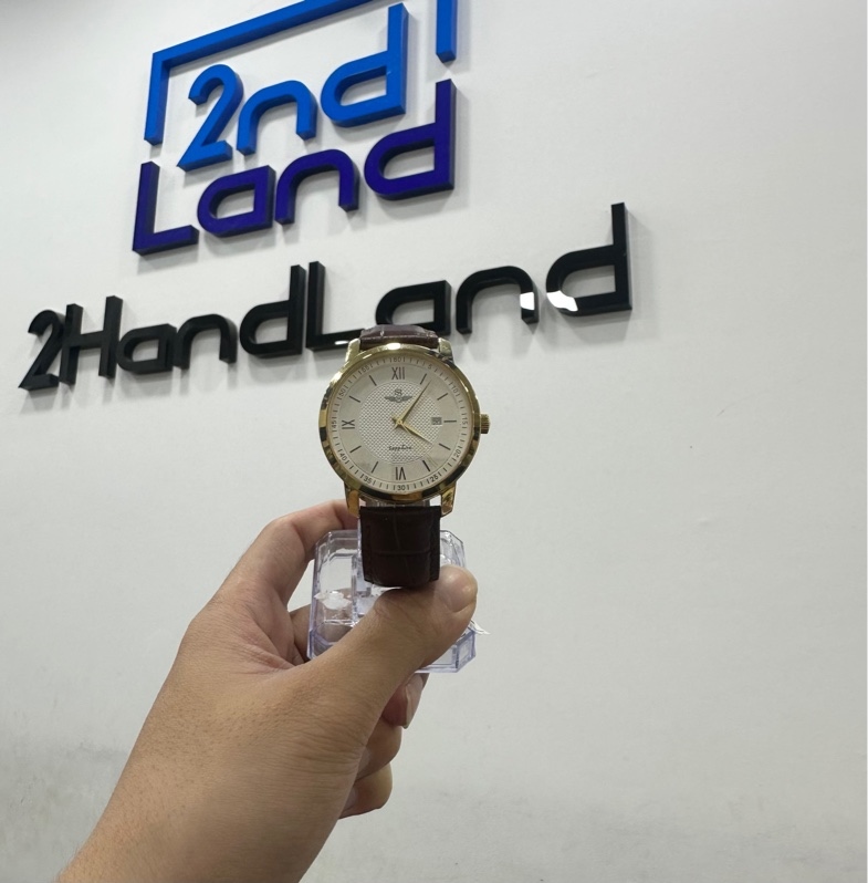 Đồng Hồ SRWatch Nam SG3002.4602CV - 40mm - Màu vàng - Ngoại hình 98% - Kèm box