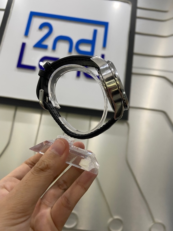 Đồng hồ Stuhrling Explorer 277 - 43mm - Màu trắng bạc - Ngoại hình: 97% - Trầy khung nhẹ, kính mờ, trong máy bị ố - Body