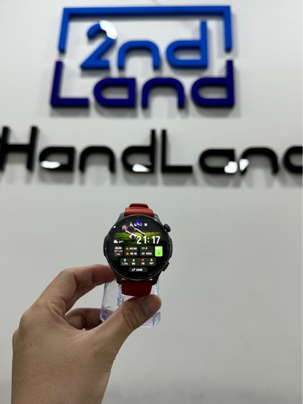 Đồng hồ thông minh Amazfit Balance 2 - 47mm - Màu xám dây đeo cam - Ngoại hình 98% - Fullbox