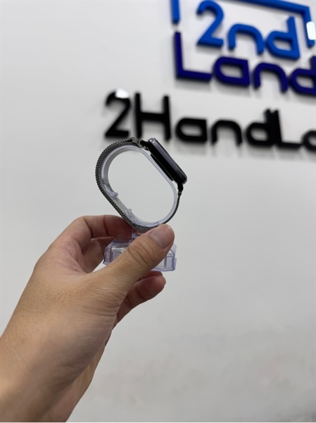 Đồng hồ thông minh Amazfit GTS 2 mini 40.5mm - Model: 2018 - Màu xám - Ngoại hình 97% - màn xước nặng, đã thay dây - Kèm sạc 1