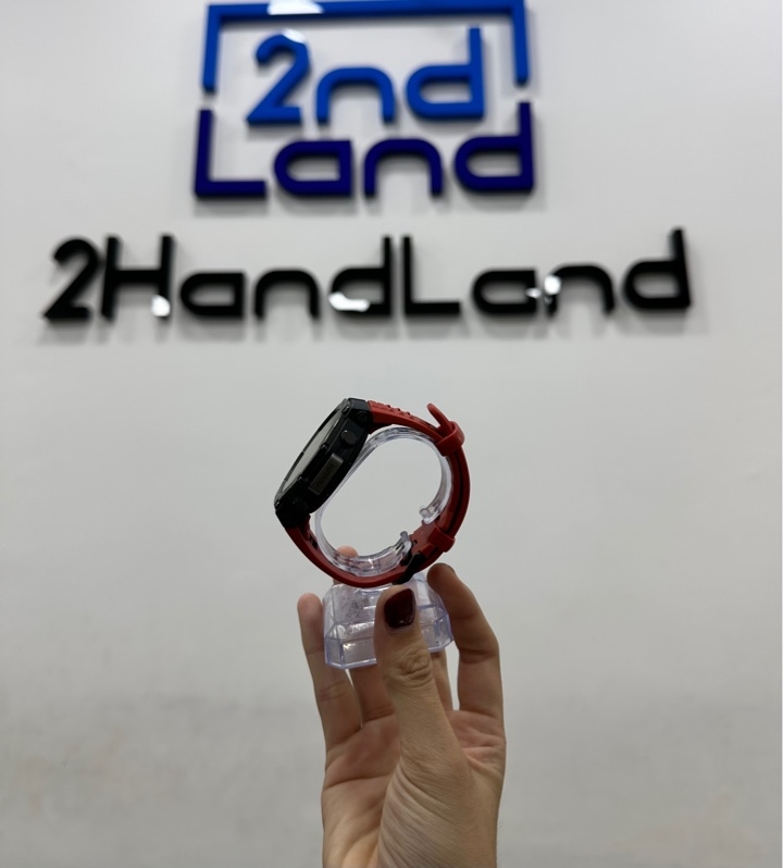 Đồng hồ thông minh Amazfit T-Rex 3 - 47mm - Màu đen đỏ - Ngoại hình 97% - Kèm box + Sạc