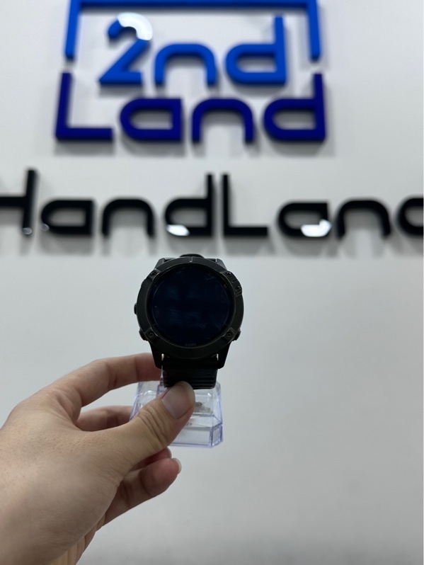 Đồng hồ thông minh Garmin Fenix 6X Pro Solar - 51mm - Màu đen - Ngoại hình 97% - Không có Tiếng Việt - Kèm sạc