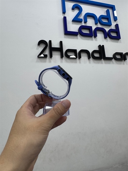 Đồng hồ thông minh Garmin Forerunner 45S - 39mm - Màu xanh - Ngoại hình 97% - Kèm sạc