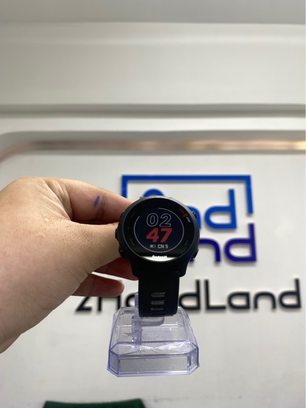 Đồng hồ thông minh Garmin Forerunner 55 - 42mm - Màu đen - Ngoại hình 97.5% - Kèm sạc