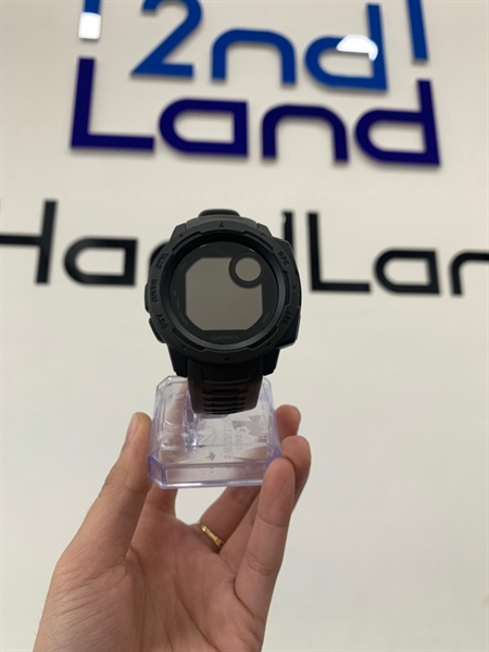 Đồng hồ thông minh Garmin Instinct - 45mm - Màu đen - Ngoại hình: 98% - Body, kèm sạc