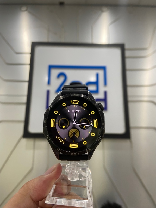 Đồng Hồ Thông Minh Huawei GT Watch 4 - 46mm - Màu đen - Ngoại hình: 97% - Tróc sơn viền - FullBox