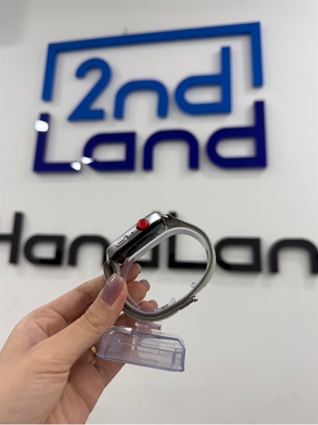 Đồng hồ thông minh Huawei Watch Fit 4 NFC dây Nylon - 43mm - GPS - Màu bạc - Ngoại hình 98% - Kèm sạc 1