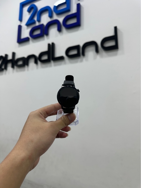 Đồng hồ thông minh Huawei Watch GT3/42mm Silicone - Màu đen - Ngoại hình 97% - Máy trầy xước - Kèm sạc
