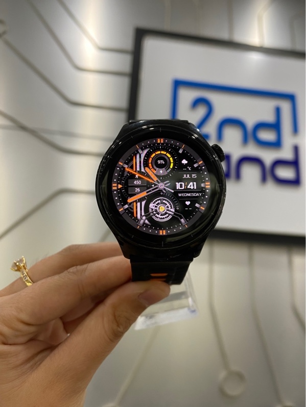 Đồng Hồ Thông Minh Mibro Lite 3 Pro - 44mm - GPS - Màu đen - Ngoại hình: 97% - Mặt xước, sườn tróc, lưng xước - Kèm Box + sạc
