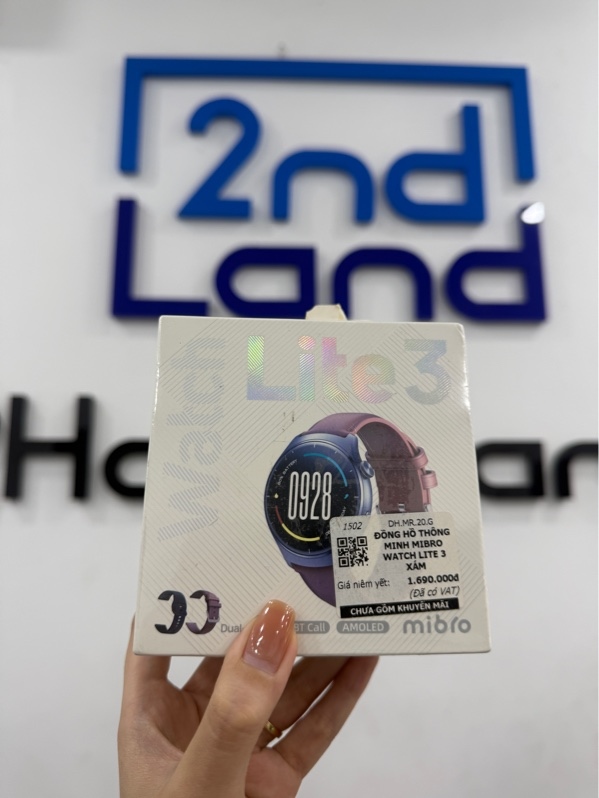 Đồng hồ thông minh Mibro Watch Lite 3 - Màu xám - NewSeal - còn BH CellPhoneS đến 19/03/2027