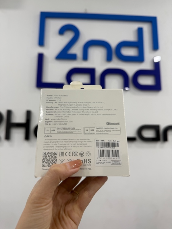 Đồng hồ thông minh Mibro Watch Lite 3 - Màu xám - NewSeal - còn BH CellPhoneS đến 19/03/2027