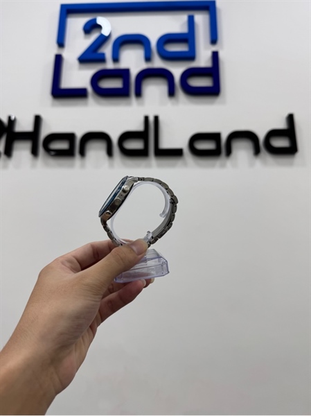 Đồng hồ thông minh Riversong Motive 9 Max - 45mm - Màu bạc - Ngoại hình 97% - Kèm sạc 2