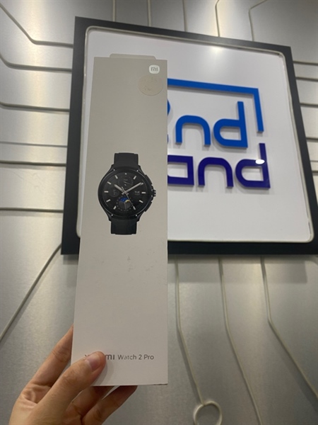 Đồng hồ thông minh Xiaomi Watch 2 Pro - Bản Việt Nam - Sử dụng được với điện thoại Androi - Màu đen - Ngoại hình: 98% - FullBox