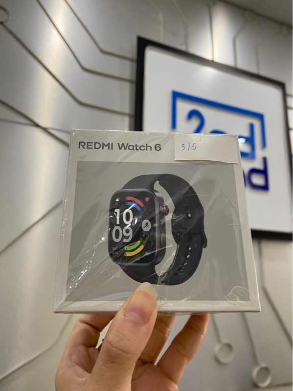Đồng hồ thông minh Xiaomi Watch 6 - 46mm - Màu đen - Ngoại hình: 97.5% - Xước 1 đường bề mặt - FullBox