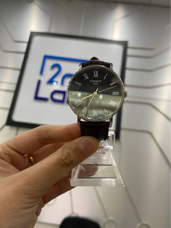Đồng hồ Tissot 1853 T109.410 - 38mm - Mặt đen - Ngoại hình: 97% - Đã thay dây - Body