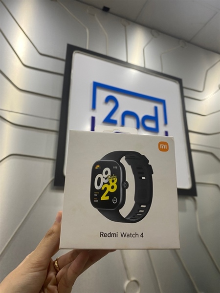 Đồng hồ Xiaomi Redmi Watch 4 - Màu đen - Ngoại hình: 98% - FullBox