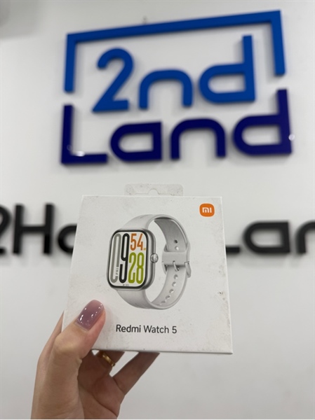 Đồng hồ Xiaomi Redmi Watch 5 - 47.5mm - Màu bạc - Ngoại hình 98% - Kèm Box , sạc