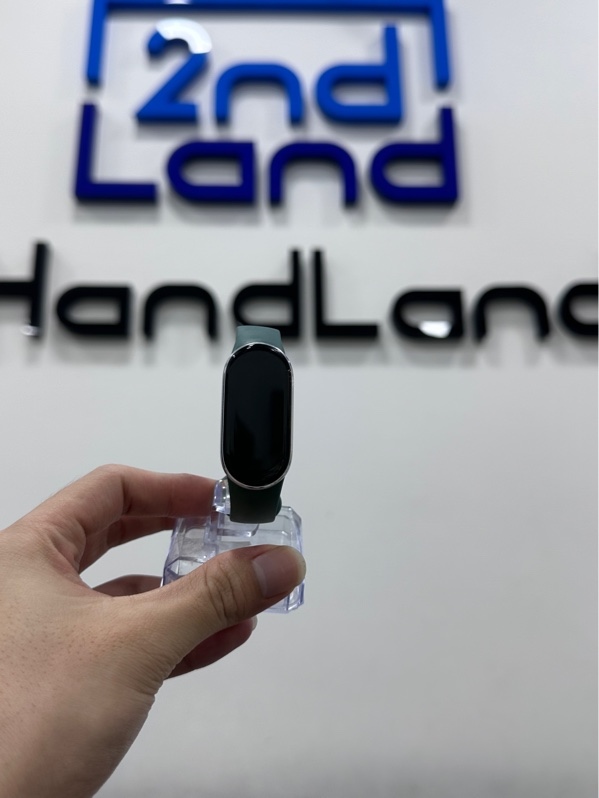 Đồng hồ Xiaomi Smart Band 10 - Màu bạc, dây xanh lục - Ngoại hình 97% - Kèm Sạc