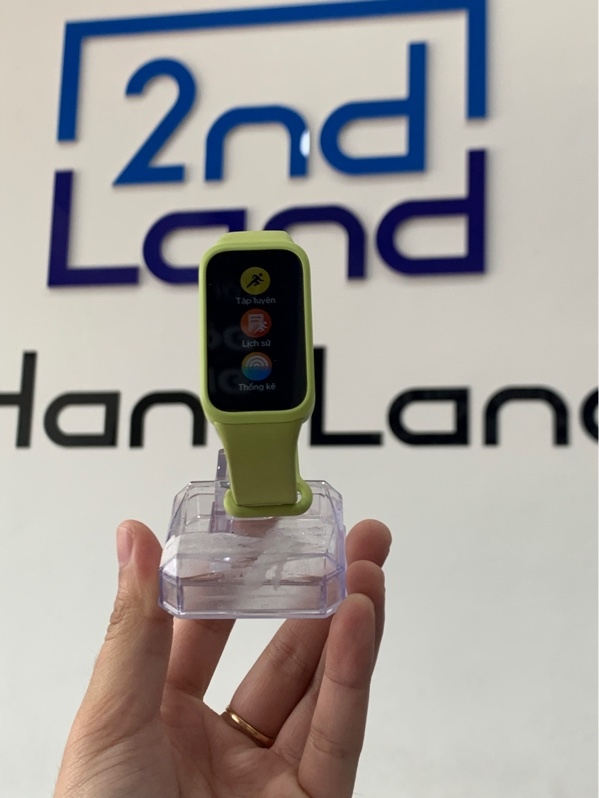 Đồng hồ Xiaomi smart band 9 active - Màu xanh - Ngoại hình: 98% - Kèm sạc