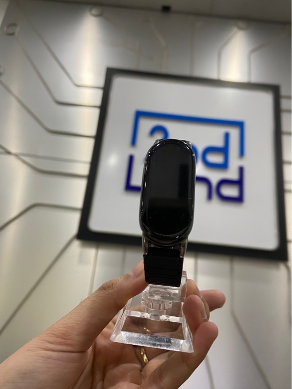 Đồng hồ Xiaomi Smart Band 9 - Màu đen - Ngoại hình: 96% - Oxi hóa nhiều - Kèm sạc