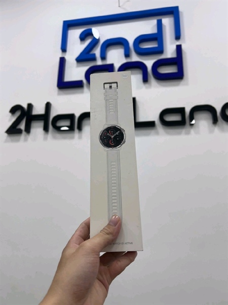 Đồng hồ Xiaomi Watch S1 Active - GPS - Màu trắng - Ngoại hình 98% - Fullbox - Kèm 1 dây đeo 3