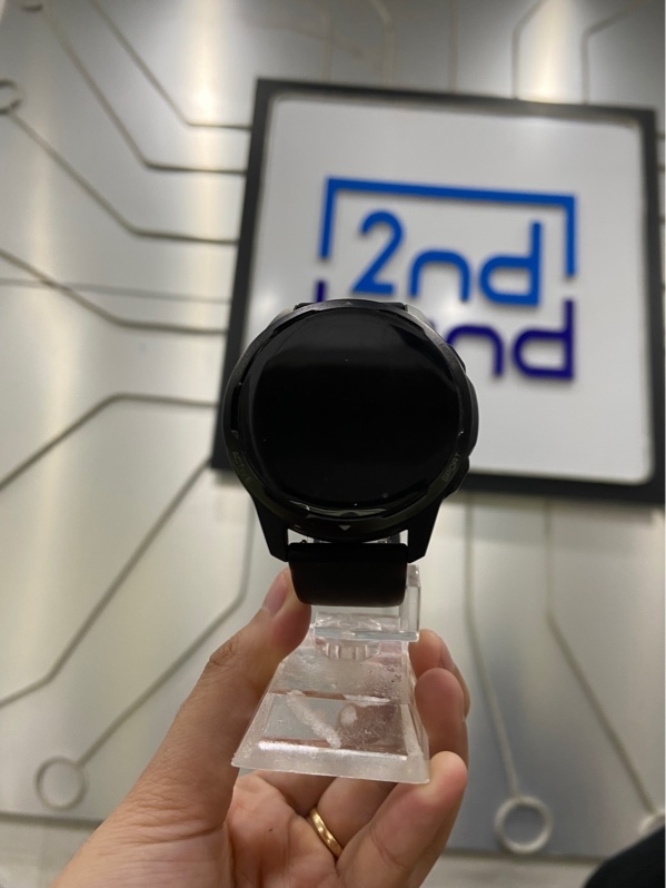 Đồng hồ Xiaomi Watch S1 Active - Màu đen - Ngoại hình: 97% - Màn trầy nhiều ố nhẹ, màn lưu ảnh - Kèm sạc