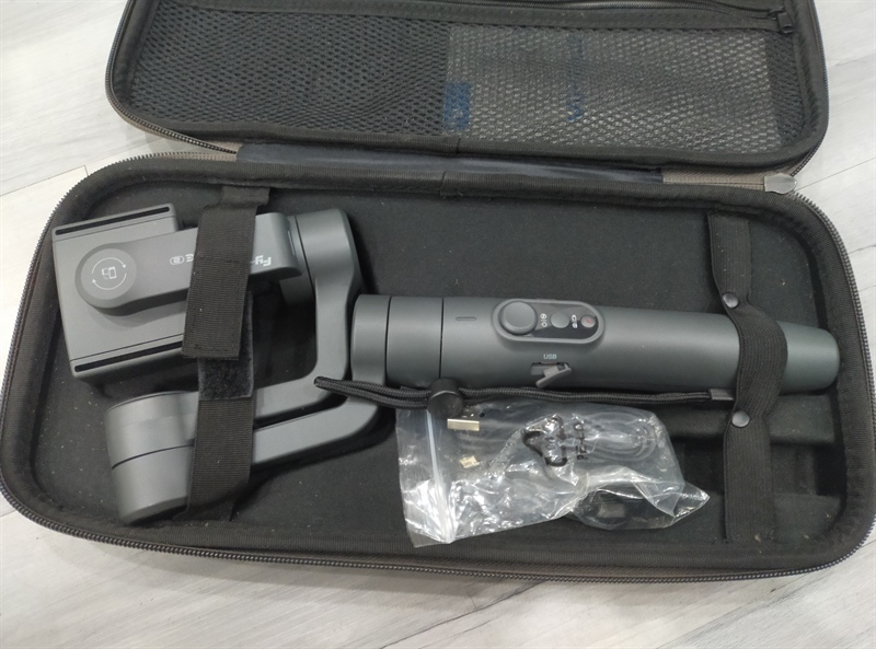 Gimbal Feiyu Vimble 2 - Xám - 99% - Phụ kiện kèm: 1 Cáp sạc, 3 Cáp kết nối, 1 Túi đựng