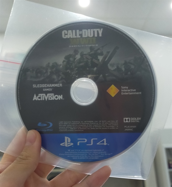 Đĩa Game PS4 - CALL OF DUTY WW II - 99%