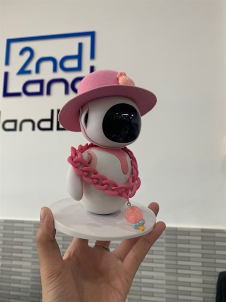 Eilik Robot - Màu hồng - Ngoại hình: 98% - Body, kèm phụ kiện 2