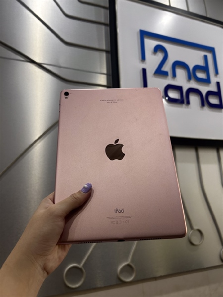 iPad Pro 9.7 - 256GB - LL/A - ios 12.2 - Màu Rose Gold - Ngoại hình 97% - Pin 80% - Viền ám hồng