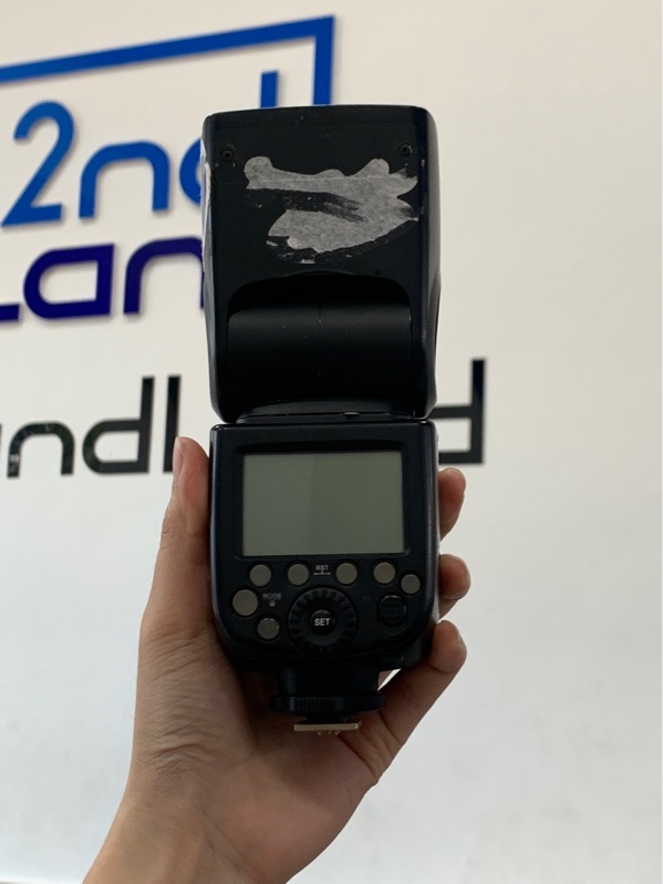 Flash Godox V860 II - Màu đen - Ngoại hình: 97% - Màn hình bị mực - Body
