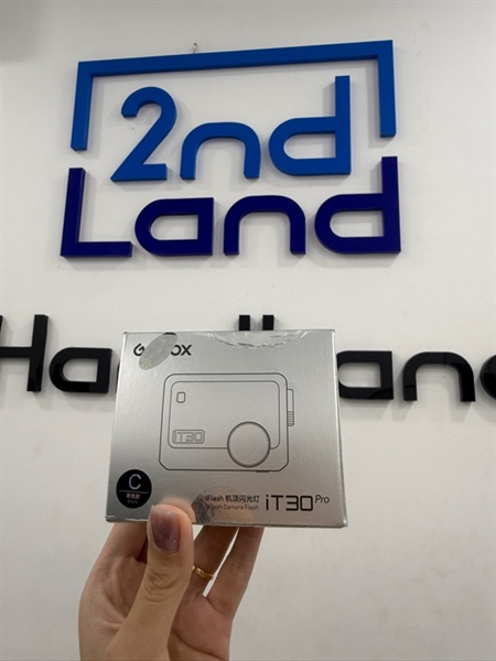 Flash máy ảnh Godox IT30 Pro - Màu đen - Ngoại hình 98% - Kèm Box