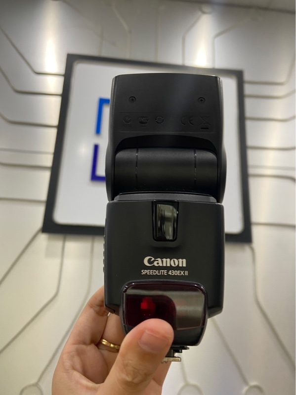 Flash rời Canon Speedlite 430 EX II for Canon - Màu đen - Ngoại hình: 97.5% - Kèm túi vải