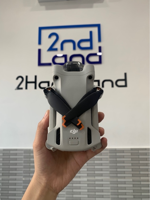 Flycam DJI mini 3 Pro RC - 3 pin chu kì sạc 16/16/13 - Màu xám - Ngoại hình: 98% - Fullbox, kèm tay RC + túi