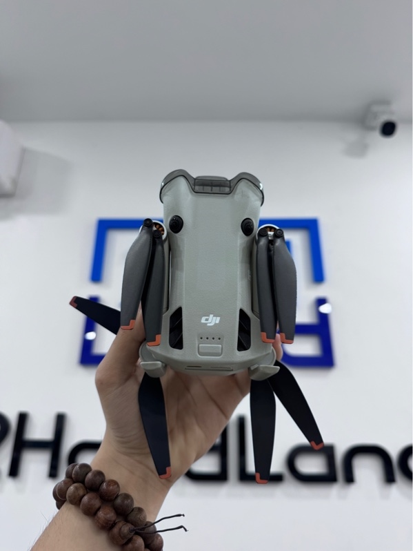 Flycam DJI Mini 4 pro - Màu xám - Ngoại hình 96% - Nứt vỏ thân, lỗi cảm biến trước với trên, mất lens zin - Kèm túi, 2 pin (chu kì 94, chu kì 104), tay RC2 , dock sạc