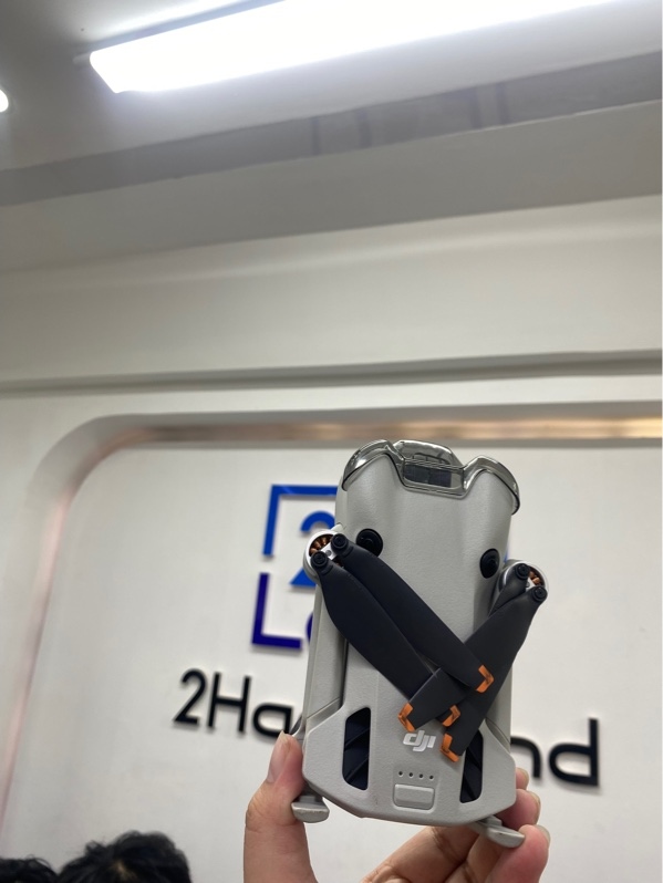 Flycam DJI Mini 4 Pro - Màu xám - Ngoại hình 98% - Kèm túi 2 pin (5/6), tay cầm, dock sạc