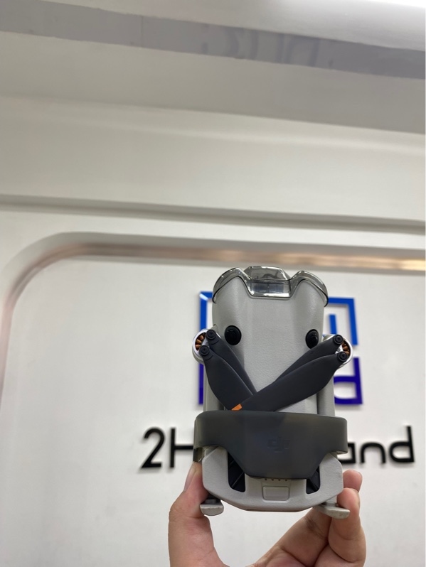 Flycam Mini 4 Pro - Màu xám - Ngoại hình 97.5% - Kèm 1 tay RC2, 3 pin (14/11/11), 1 dock sạc, nắp gimbal, túi, cánh thay thế