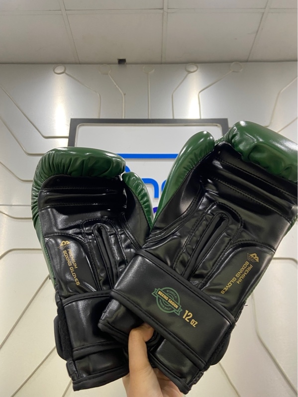 Găng Boxing Saigon - Special Edition - 12OZ - Màu xanh đen - Ngoại hình: 98% - Body