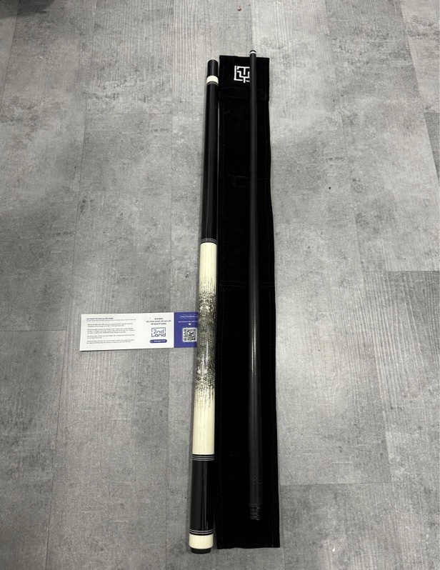 Gậy Bi a Allin Crazy Composite - Màu trắng - Ngoại hình 97% - Kèm túi đựng + Ngọn cơ Allin Cue 12.5 Radial