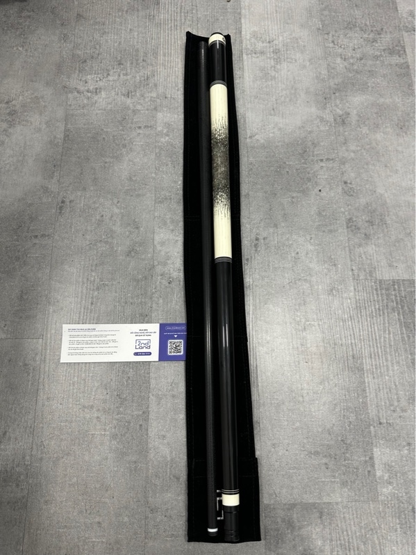 Gậy Bi a Allin Crazy Composite - Màu trắng - Ngoại hình 97% - Kèm túi đựng + Ngọn cơ Allin Cue 12.5 Radial