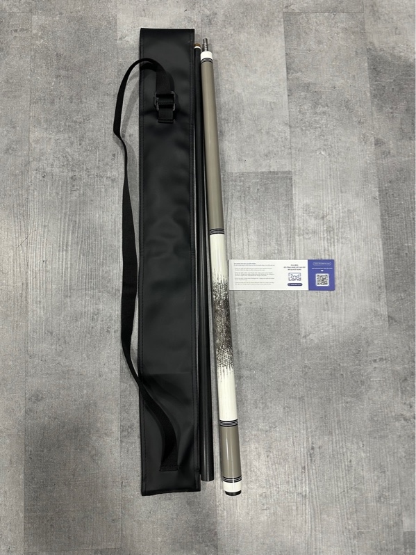 Gậy Bi a Allin Crazy Composite - Màu xám - Ngoại hình 97% - Kèm Ngọn Allin A1 (đã thay tẩy) + Túi đựng