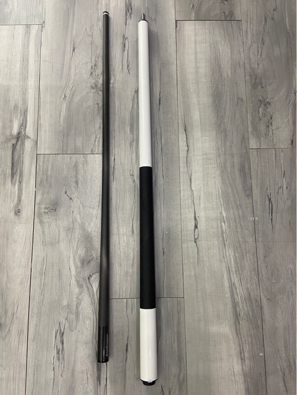 Gậy Bida lỗ Leadsuper V1 - Màu trắng - Ngoại hình: 97% - Ngọn nhảy nhẹ - Kèm ngọn carbon